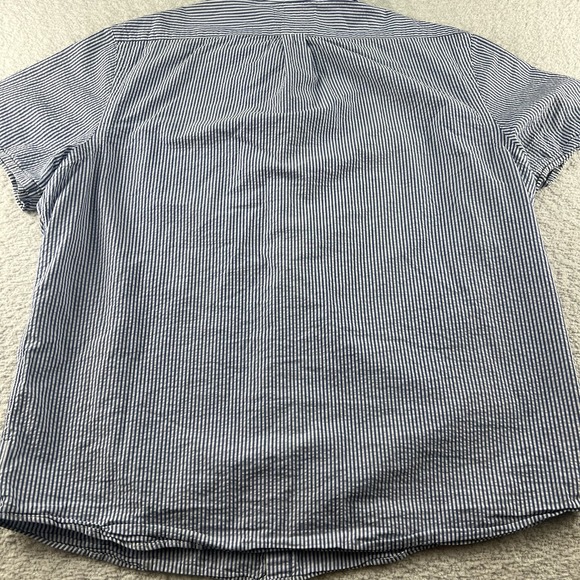 Polo Ralph Lauren Shirt Mens XL Seersucker RL Untucked Classic Fit Preppy - Picture 9 of 10